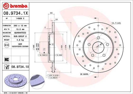 AP 14869 X - Discofreno www.autoricambit.com