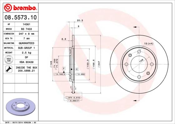 AP 14361 - Discofreno www.autoricambit.com