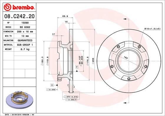 AP 15090 - Discofreno www.autoricambit.com