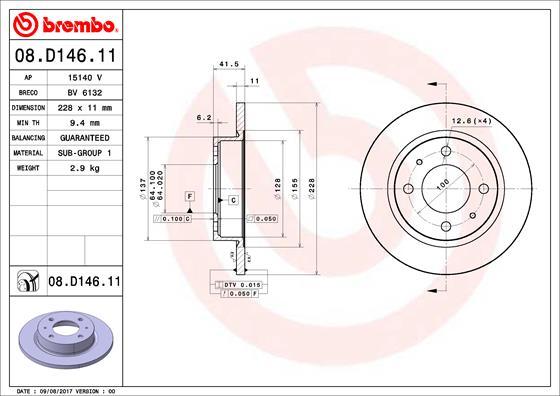 AP 15140 V - Discofreno www.autoricambit.com