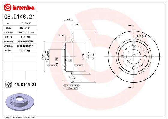 AP 15139 V - Discofreno www.autoricambit.com