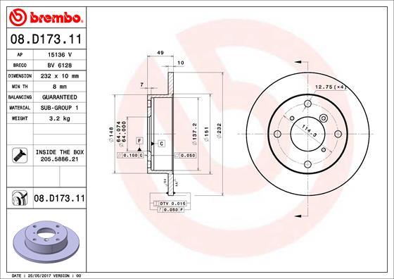 AP 15136 V - Discofreno www.autoricambit.com