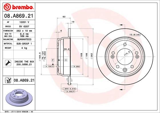 AP 10051 V - Discofreno www.autoricambit.com