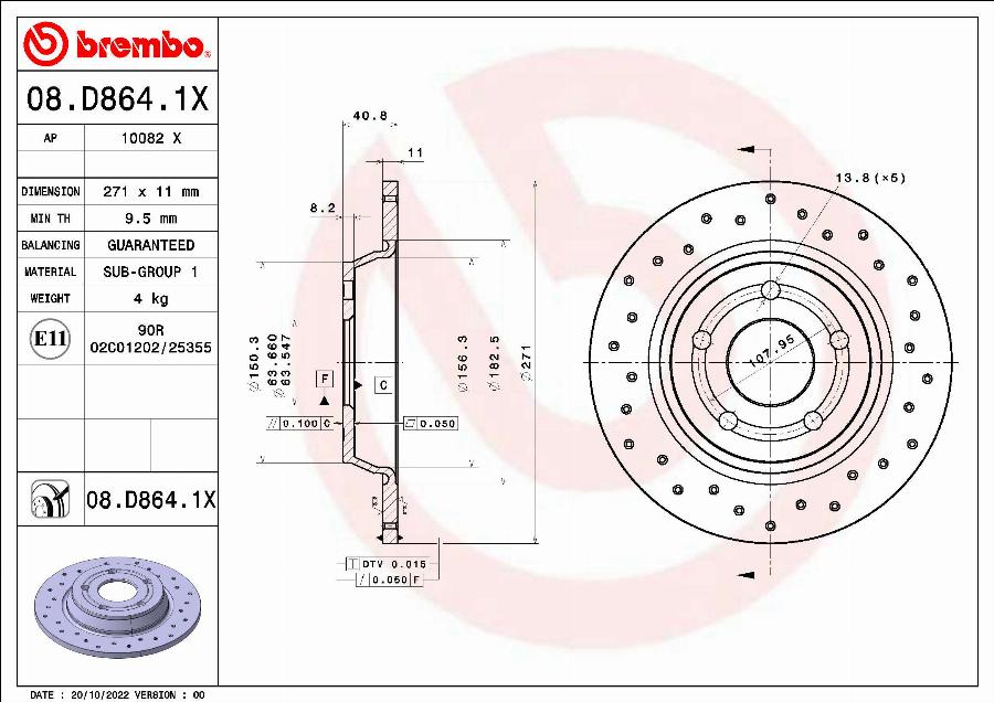 AP 10082 X - Discofreno www.autoricambit.com