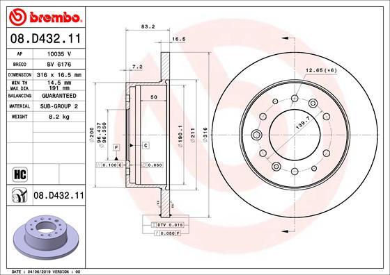 AP 10035 V - Discofreno www.autoricambit.com