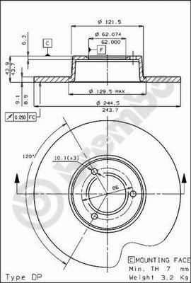 AP 10152 - Discofreno www.autoricambit.com