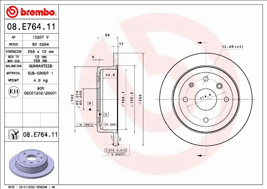 AP 10207 V - Discofreno www.autoricambit.com