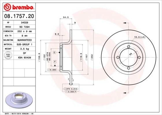 AP 34028 - Discofreno www.autoricambit.com