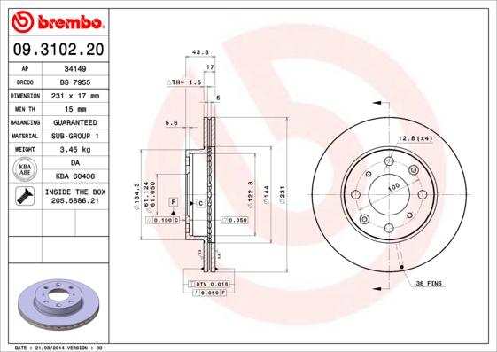 AP 34149 - Discofreno www.autoricambit.com