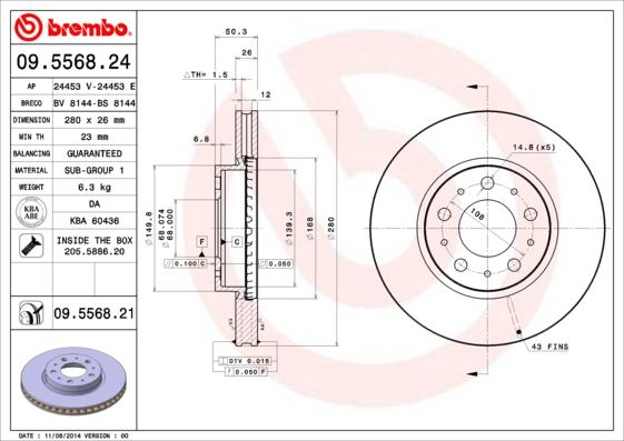 AP 24453 E - Discofreno www.autoricambit.com