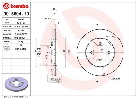 AP 24436 - Discofreno www.autoricambit.com