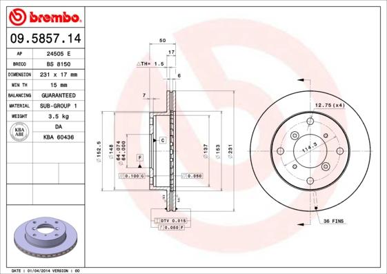 AP 24505 E - Discofreno www.autoricambit.com