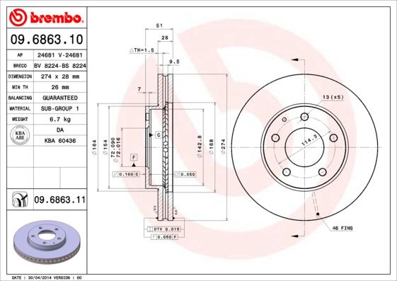 AP 24681 - Discofreno www.autoricambit.com