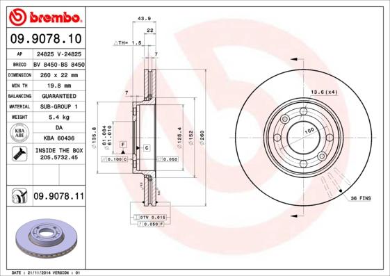 AP 24825 - Discofreno www.autoricambit.com