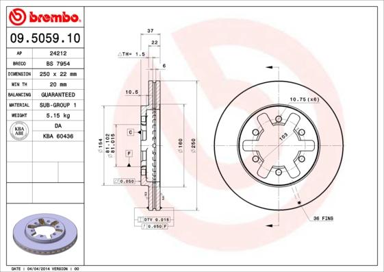 AP 24212 - Discofreno www.autoricambit.com