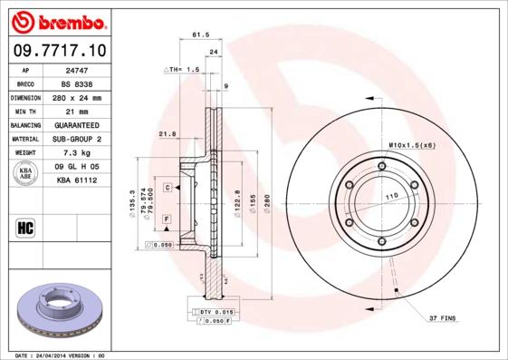 AP 24747 - Discofreno www.autoricambit.com