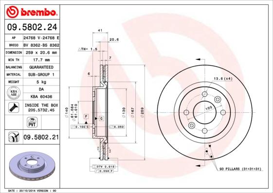 AP 24768 E - Discofreno www.autoricambit.com