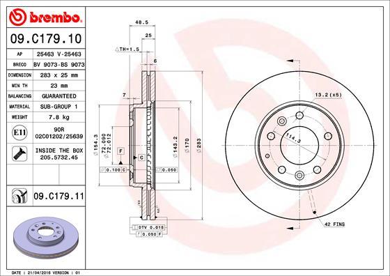 AP 25463 V - Discofreno www.autoricambit.com