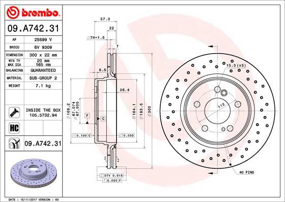 AP 25699 V - Discofreno www.autoricambit.com