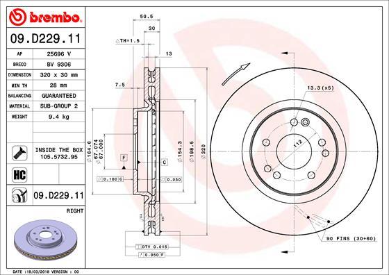 AP 25696 V - Discofreno www.autoricambit.com