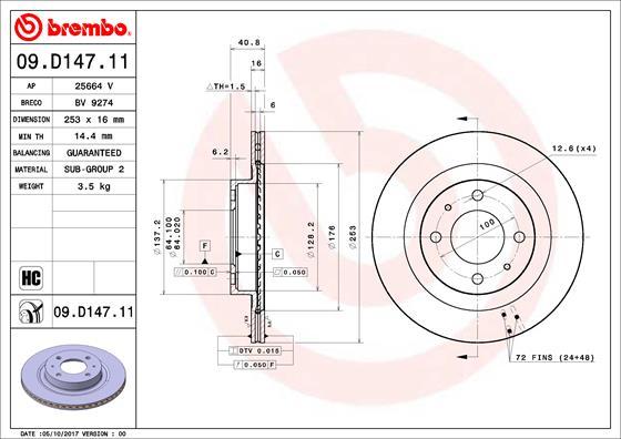 AP 25664 V - Discofreno www.autoricambit.com