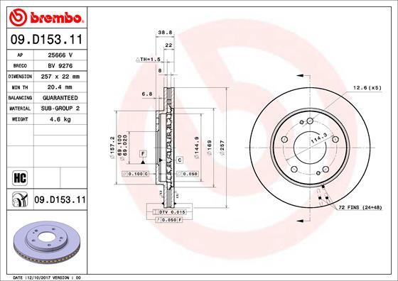 AP 25666 V - Discofreno www.autoricambit.com