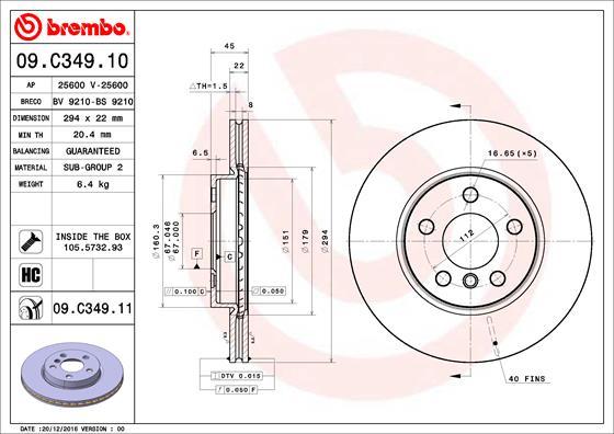 AP 25600 V - Discofreno www.autoricambit.com