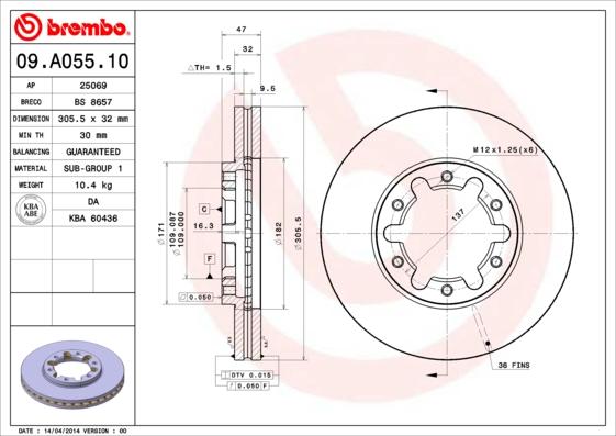 AP 25069 - Discofreno www.autoricambit.com