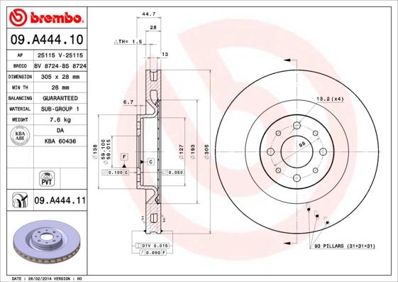 AP 25115 - Discofreno www.autoricambit.com