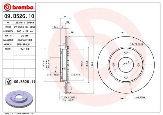 AP 25349 - Discofreno www.autoricambit.com