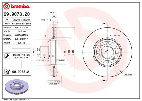 AP 25342 - Discofreno www.autoricambit.com