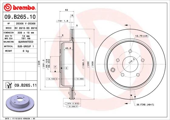 AP 25306 V - Discofreno www.autoricambit.com