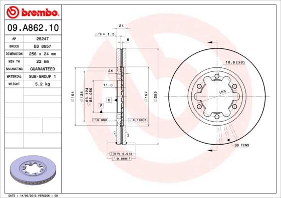 AP 25247 - Discofreno www.autoricambit.com