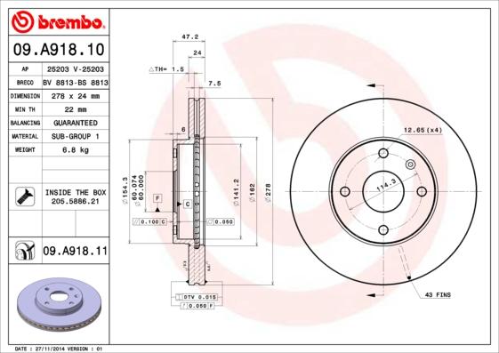 AP 25203 - Discofreno www.autoricambit.com