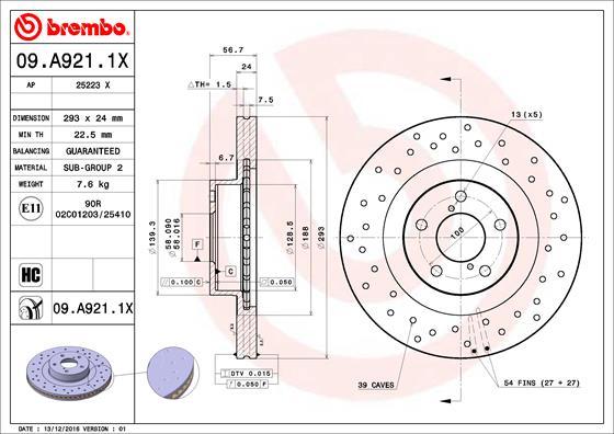 AP 25223 X - Discofreno www.autoricambit.com