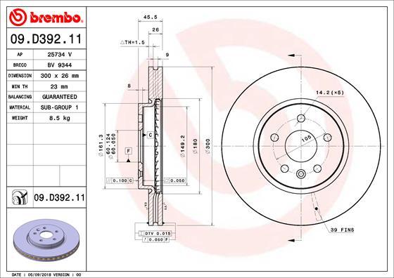 AP 25734V - Discofreno www.autoricambit.com