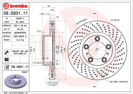 AP 20097 V - Discofreno www.autoricambit.com