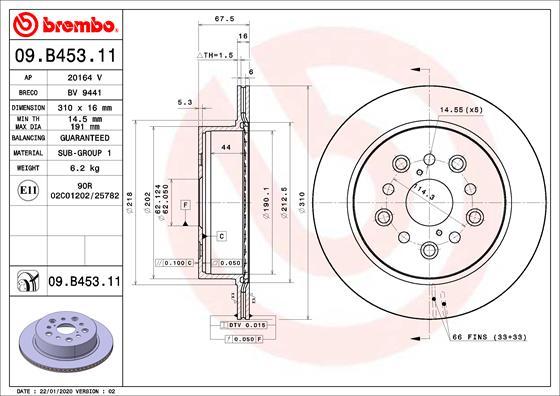 AP 20164 V - Discofreno www.autoricambit.com