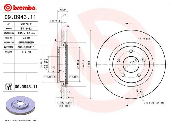 AP 20176 V - Discofreno www.autoricambit.com