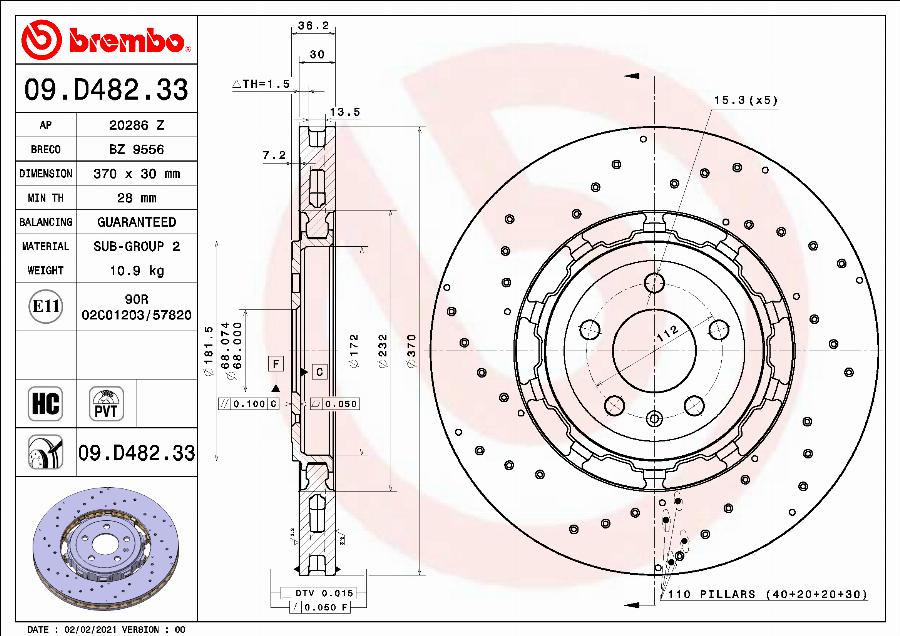 AP 20286 Z - Discofreno www.autoricambit.com