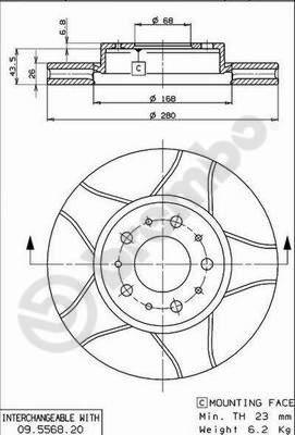 AP X 24453 - Discofreno www.autoricambit.com