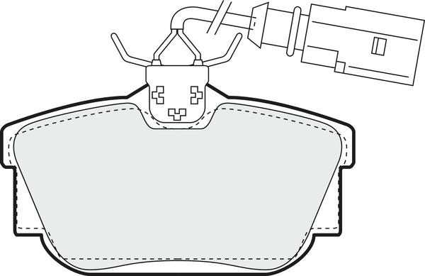 Valeo 302424 - Kit pastiglie freno, Freno a disco www.autoricambit.com