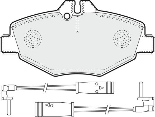 Magneti Marelli 323700047600 - Kit pastiglie freno, Freno a disco www.autoricambit.com