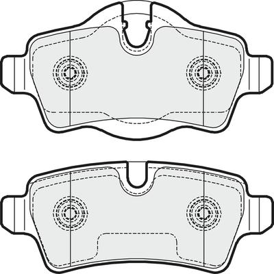 Magneti Marelli 363700201738 - Kit pastiglie freno, Freno a disco www.autoricambit.com