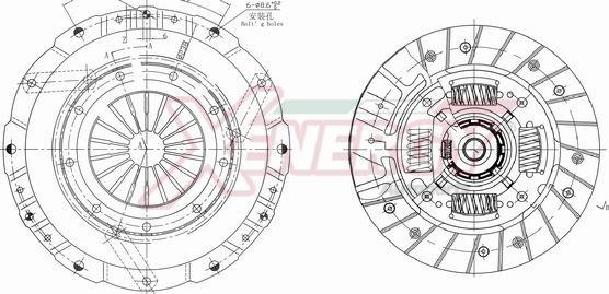 AP XENERGY VKFTB15X - Kit frizione www.autoricambit.com