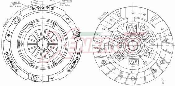 AP XENERGY VKRNA800217 - Kit frizione www.autoricambit.com