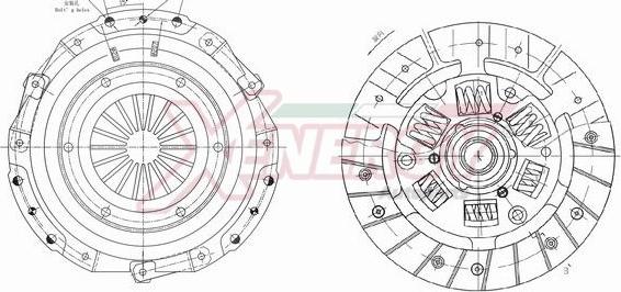 AP XENERGY VKVTA800301 - Kit frizione www.autoricambit.com