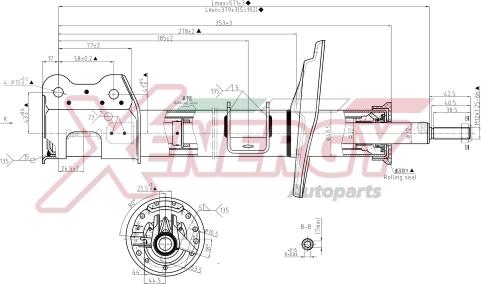 AP XENERGY X917145 - Ammortizzatore www.autoricambit.com