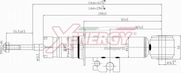 AP XENERGY X924341 - Ammortizzatore www.autoricambit.com