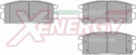 AP XENERGY X40996 - Kit pastiglie freno, Freno a disco www.autoricambit.com